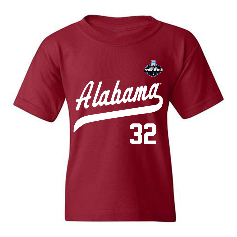 Alabama - NCAA Baseball : Braylon Myers - NCAA¬Æ Replica Shersey Youth T-Shirt Style001 Hoodie, Sweatshirt (Image 1)