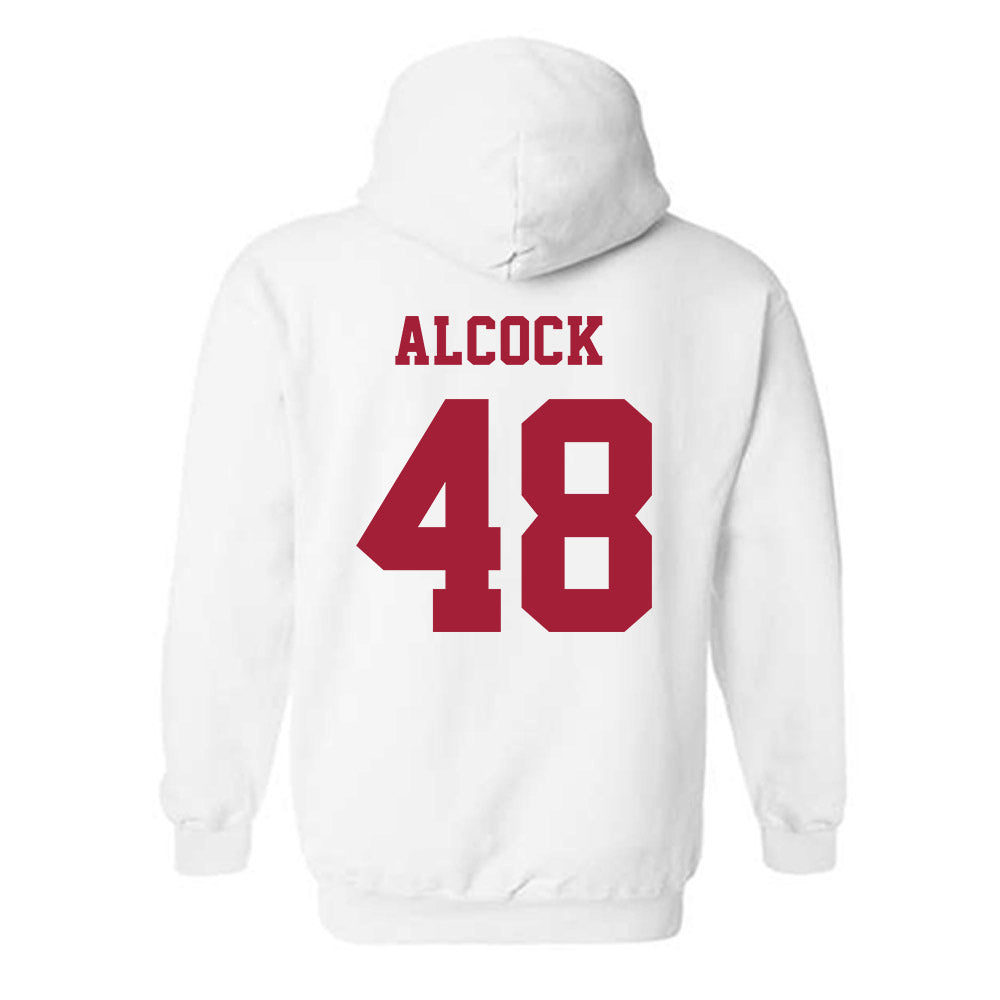 Alabama - NCAA Baseball : Bobby Alcock - NCAA¬Æ Replica Shersey Hooded Sweatshirt Style001 T-Shirts, Hoodie (Image 2)