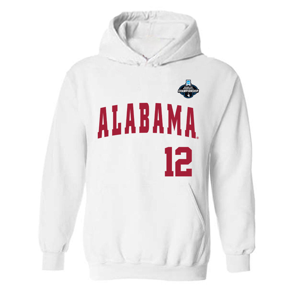 Alabama - NCAA Baseball : JT Blackwood - NCAA¬Æ Replica Shersey Hooded Sweatshirt T-Shirts, Hoodie | PureTeeCo.com (Image 1)