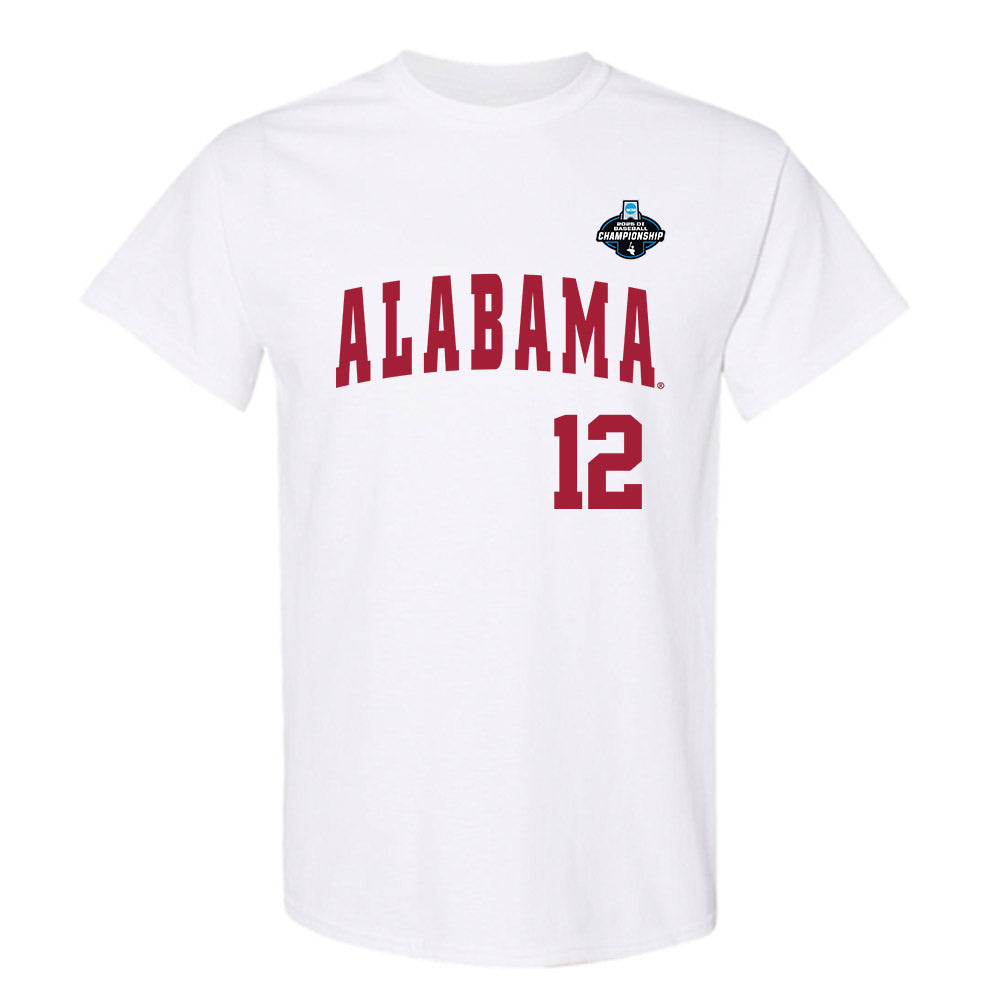 Alabama - NCAA Baseball : JT Blackwood - NCAA¬Æ Replica Shersey T-Shirt Hoodie, Sweatshirt | PureTeeCo.com (Image 1)