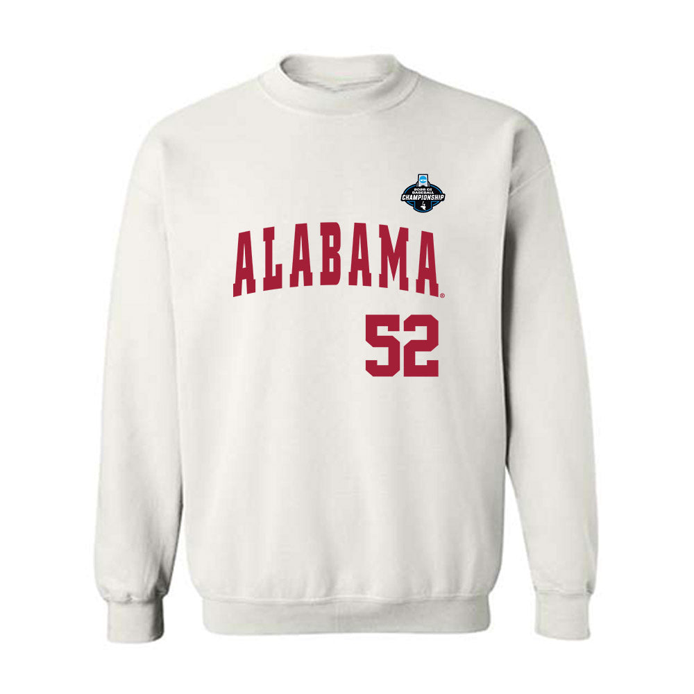 Alabama - NCAA Baseball : Jackson Baker - NCAA¬Æ Replica Shersey Crewneck Sweatshirt T-Shirts, Hoodie (Image 1)
