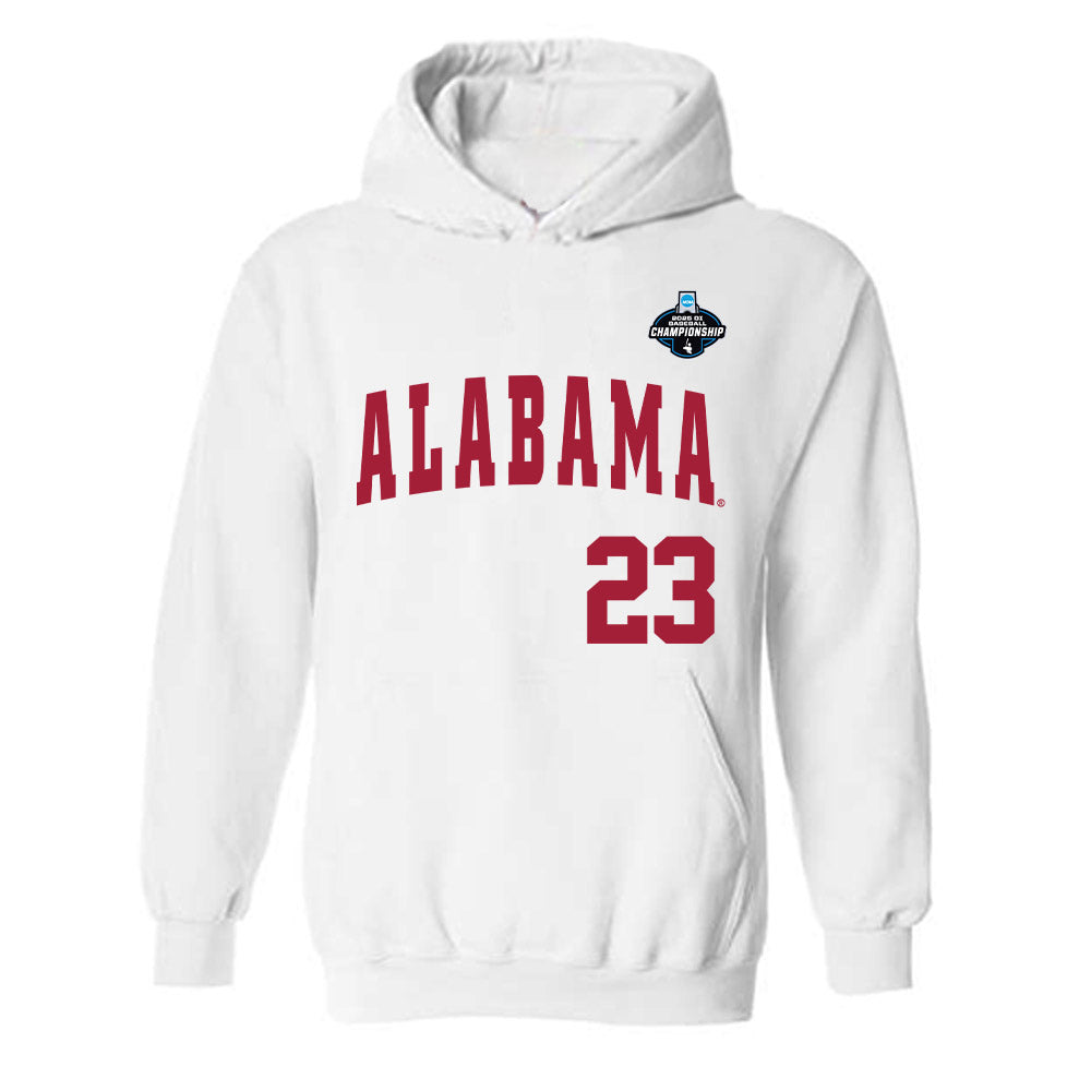 Alabama - NCAA Baseball : Aidan Moza - NCAA¬Æ Replica Shersey Hooded Sweatshirt Style003 T-Shirts, Hoodie (Image 1)