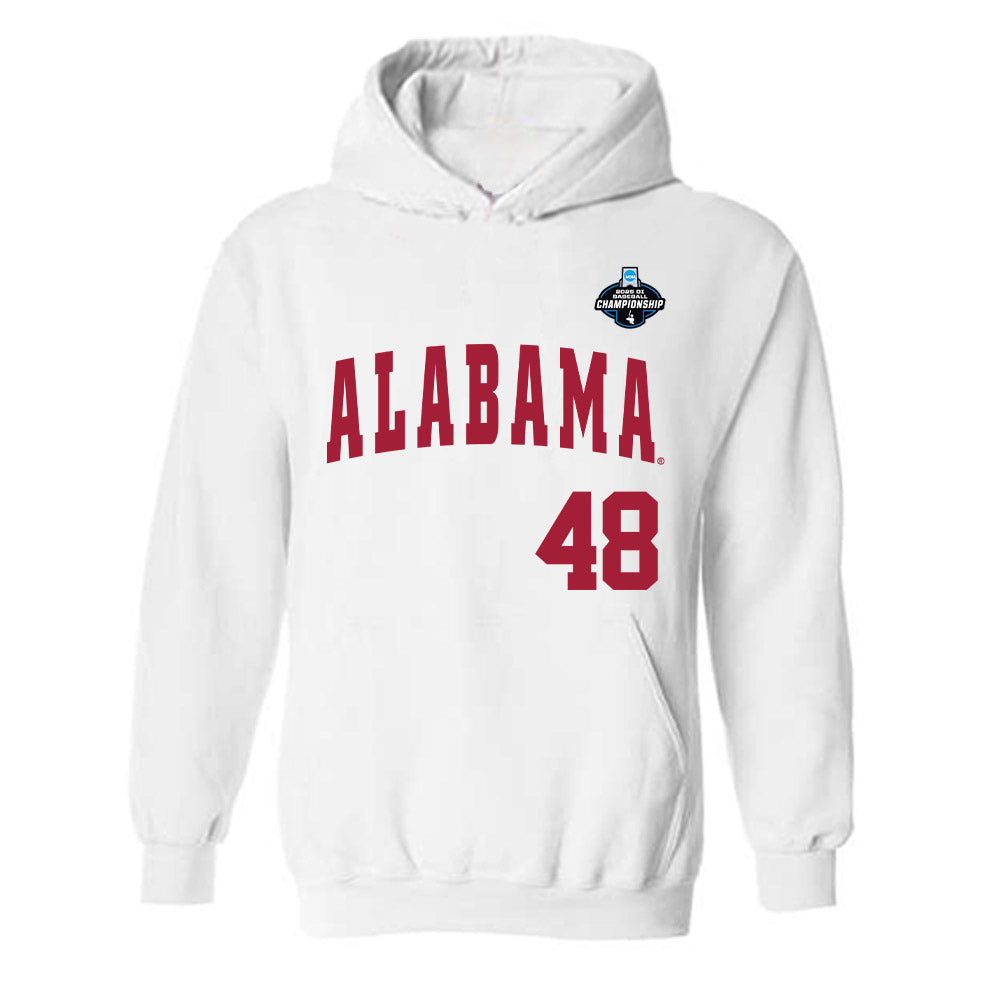 Alabama - NCAA Baseball : Bobby Alcock - NCAA¬Æ Replica Shersey Hooded Sweatshirt Style001 T-Shirts, Hoodie (Image 1)