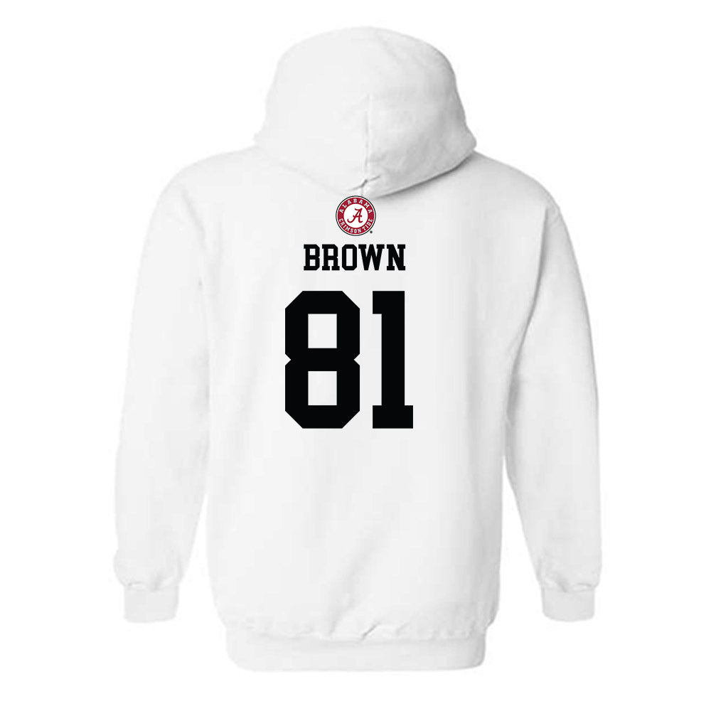 Alabama - Football Alumni : Keith Brown - Hooded Sweatshirt Style002 T-Shirts, Hoodie | PureTeeCo.com (Image 2)