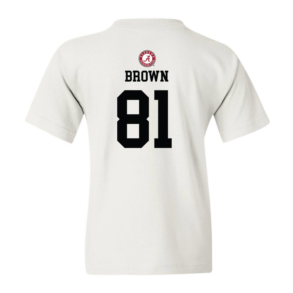 Alabama - Football Alumni : Keith Brown - Youth T-Shirt Hoodie, Sweatshirt | PureTeeCo.com (Image 2)