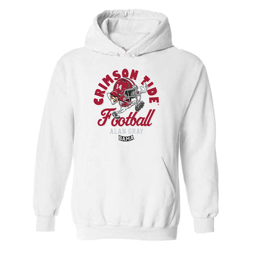 Alabama - Football Alumni : Alan Gray - Hooded Sweatshirt Fashion Shersey Style001 T-Shirts, Hoodie | PureTeeCo.com