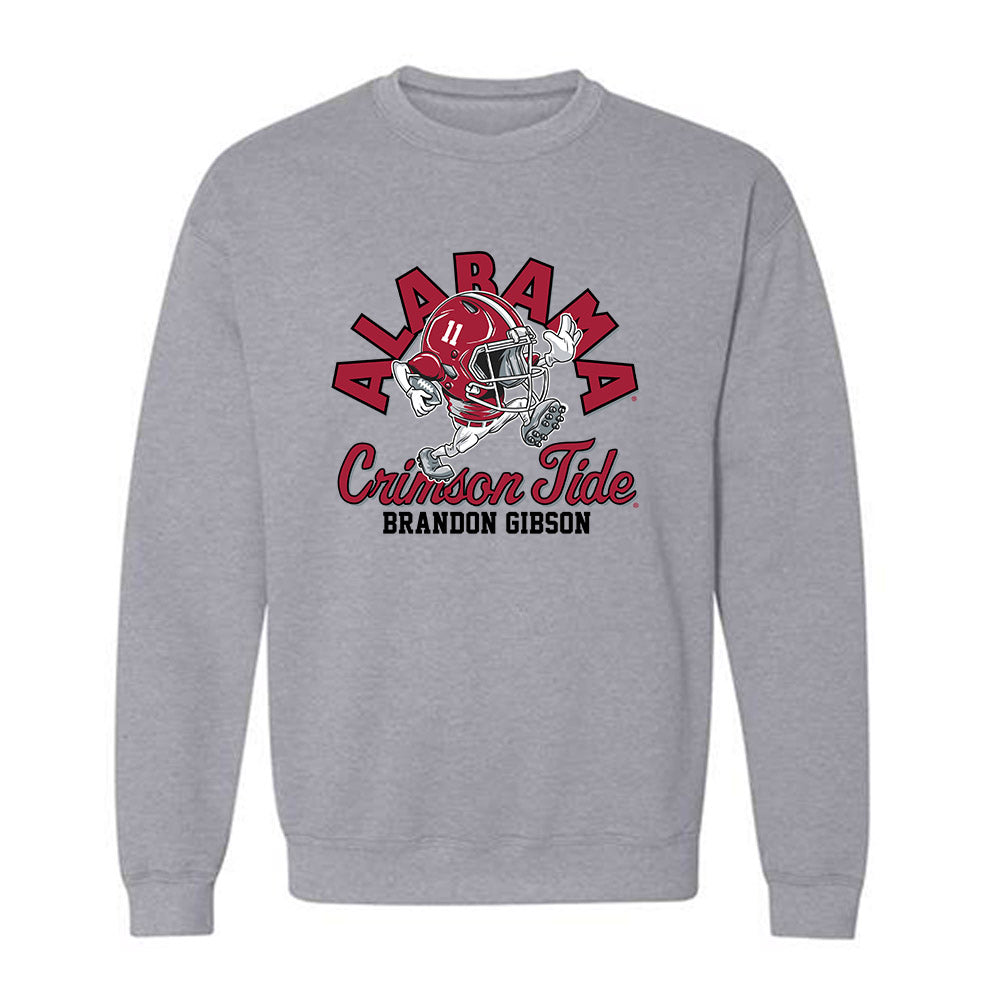 Alabama - Football Alumni : Brandon Gibson - Crewneck Sweatshirt Style002 T-Shirts, Hoodie | PureTeeCo.com