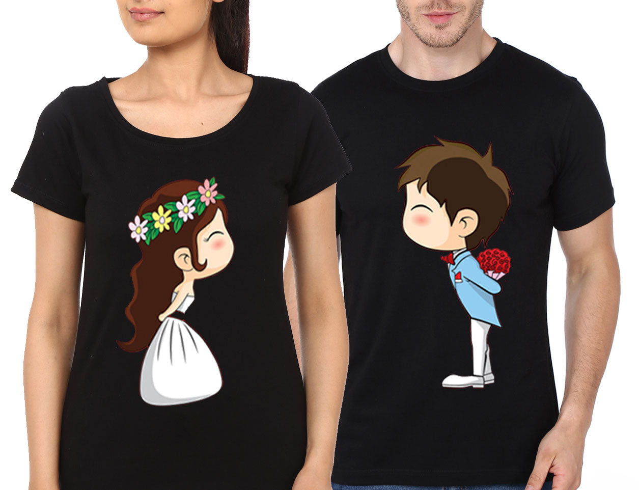 Prince And His Princess Black Couple T-Shirt Hoodie, Sweatshirt | PureTeeCo.com