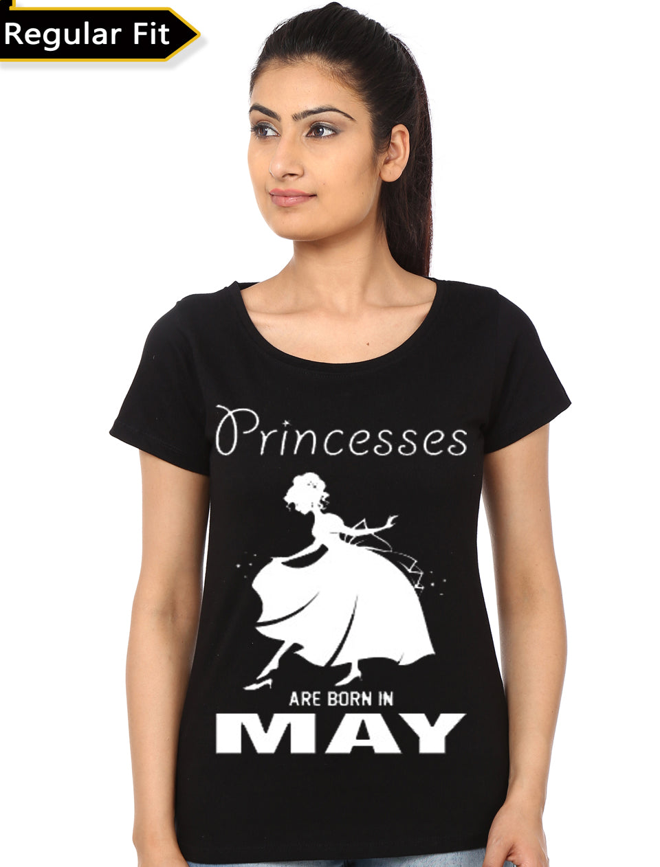 Princess Are Born May Girls T-Shirt Hoodie, Sweatshirt | PureTeeCo.com