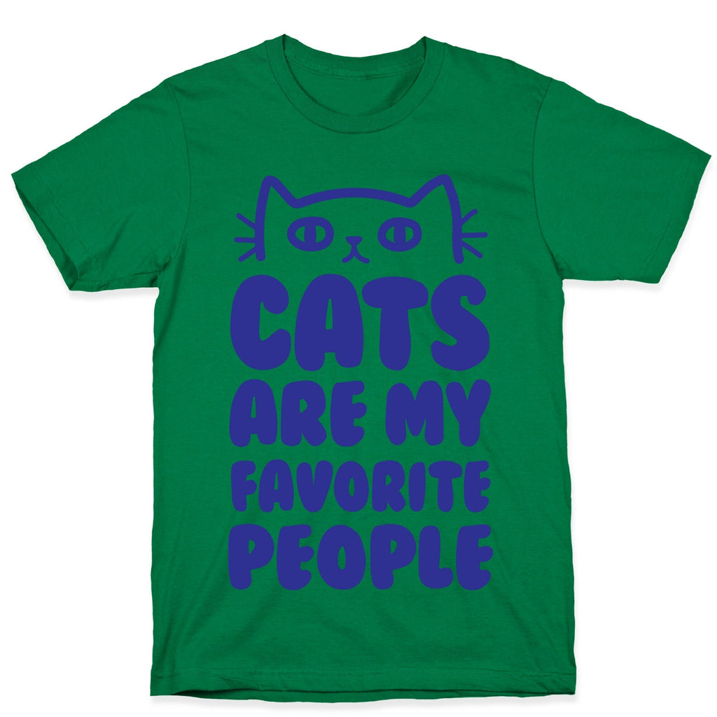 Cats Are My Favorite People T-Shirt Hoodie, Sweatshirt | PureTeeCo.com (Image 5)