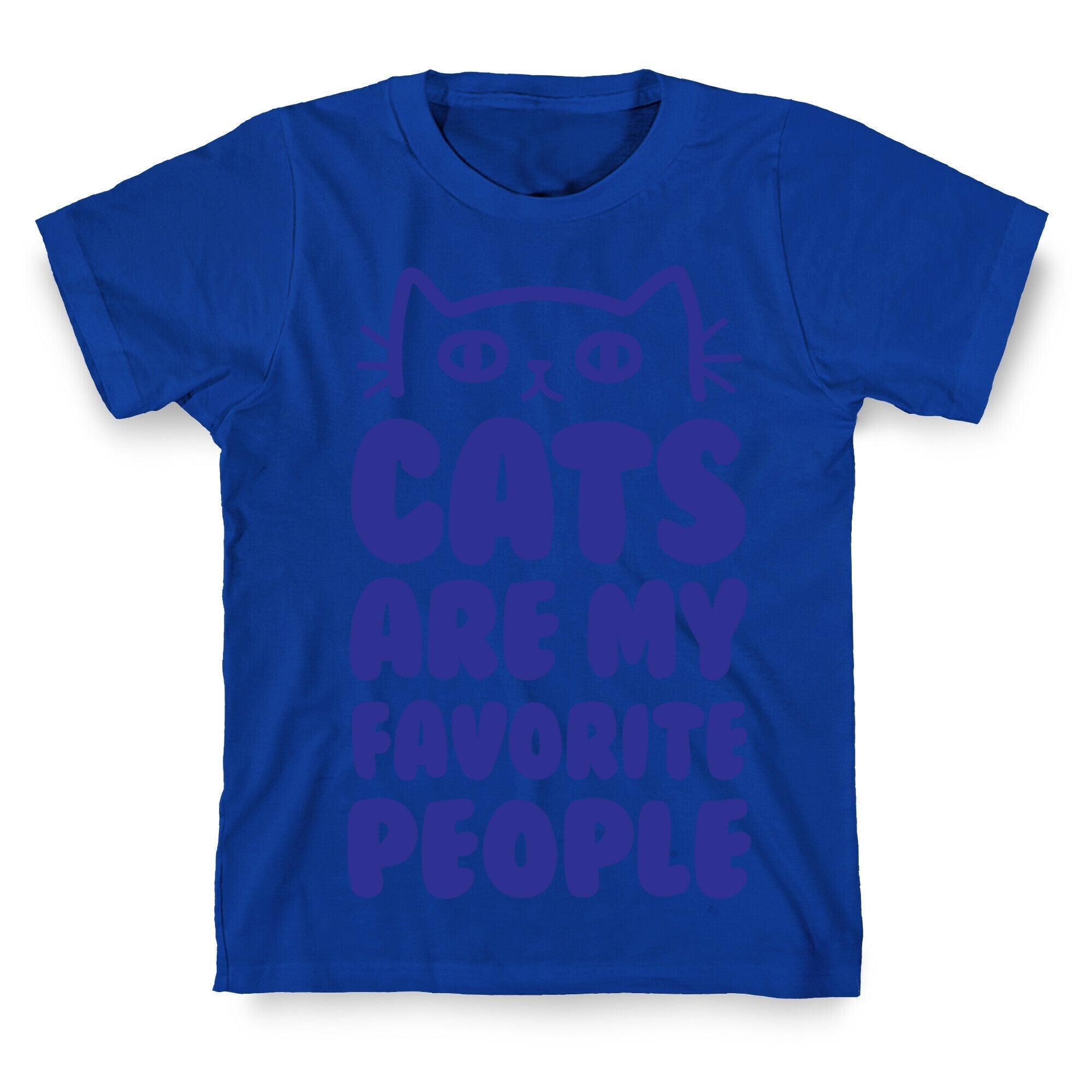 Cats Are My Favorite People T-Shirt Hoodie, Sweatshirt | PureTeeCo.com (Image 3)
