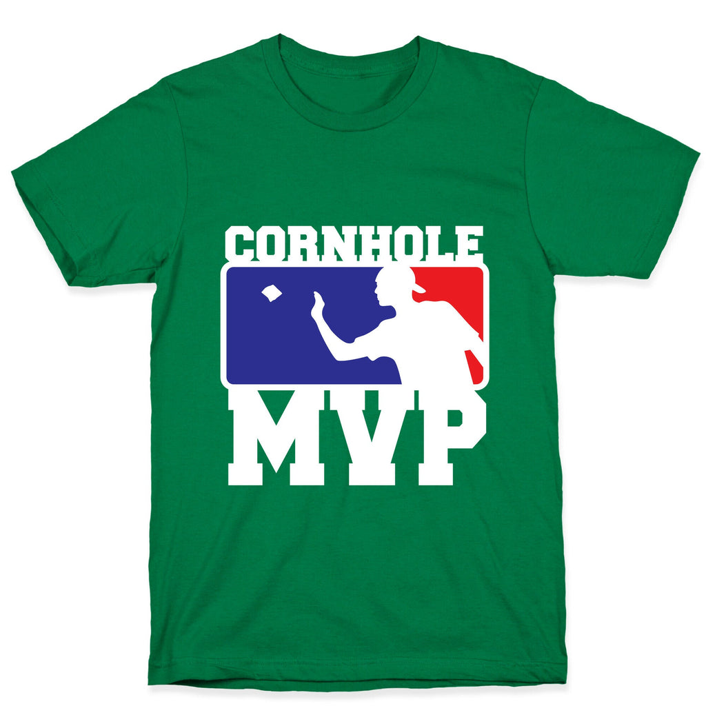 Cornhole MVP T-Shirt Hoodie, Sweatshirt | PureTeeCo.com (Image 3)