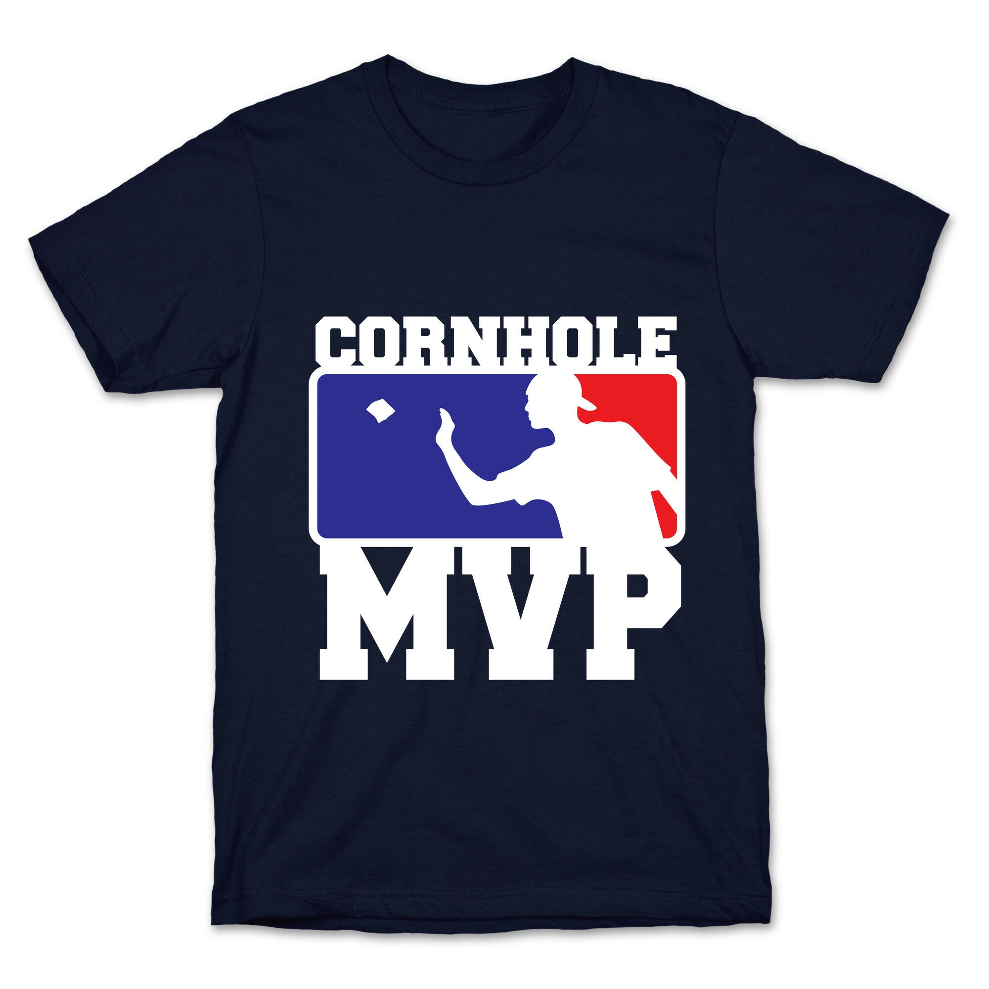 Cornhole MVP T-Shirt Hoodie, Sweatshirt | PureTeeCo.com (Image 4)