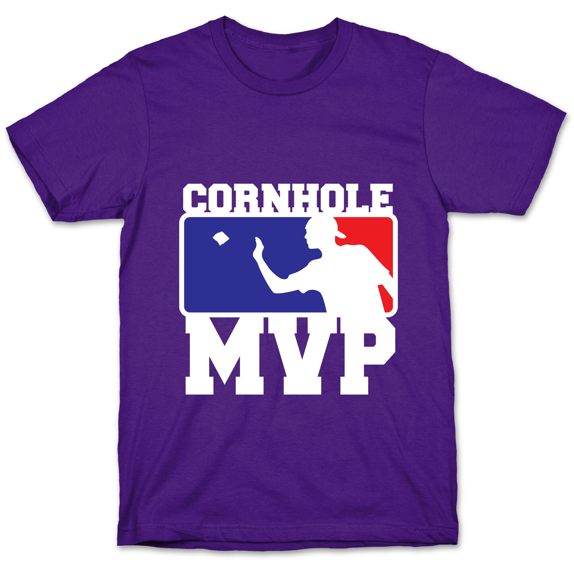 Cornhole MVP T-Shirt Hoodie, Sweatshirt | PureTeeCo.com (Image 5)
