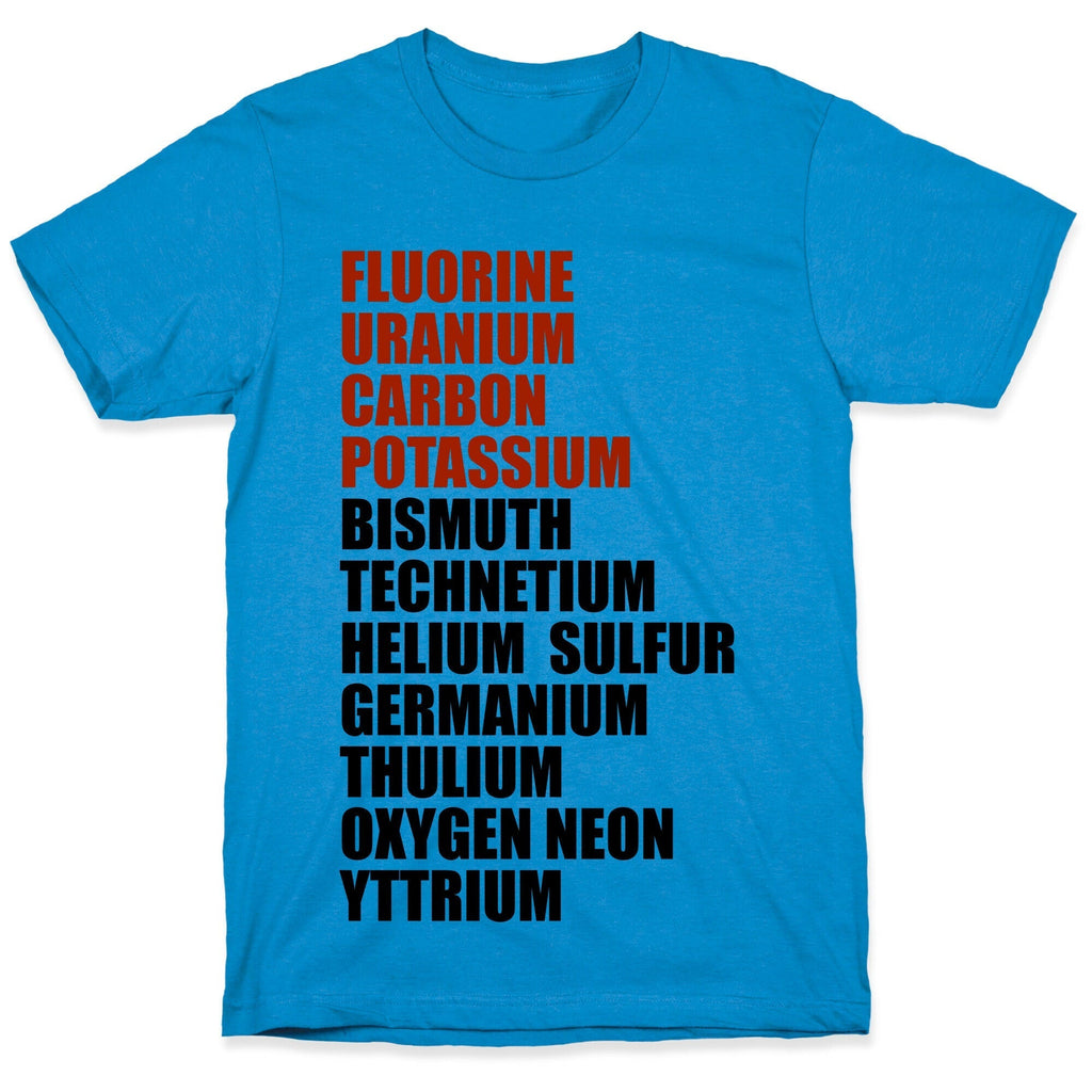 Chemistry Rap Tribute T-Shirt Hoodie, Sweatshirt | PureTeeCo.com (Image 1)