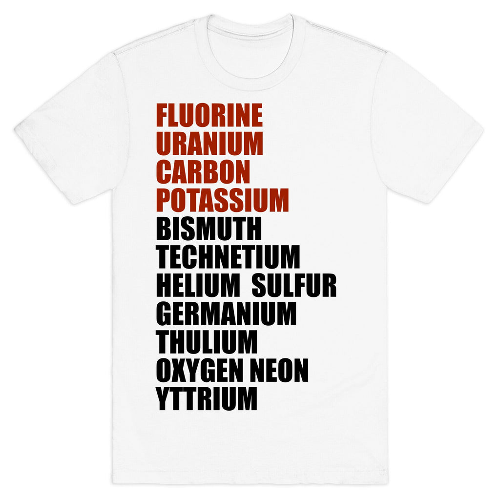 Chemistry Rap Tribute T-Shirt Hoodie, Sweatshirt | PureTeeCo.com (Image 2)