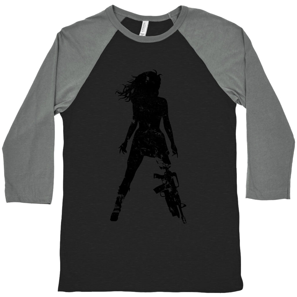 Cherry Darling Baseball Tee Hoodie, Sweatshirt | PureTeeCo.com (Image 3)