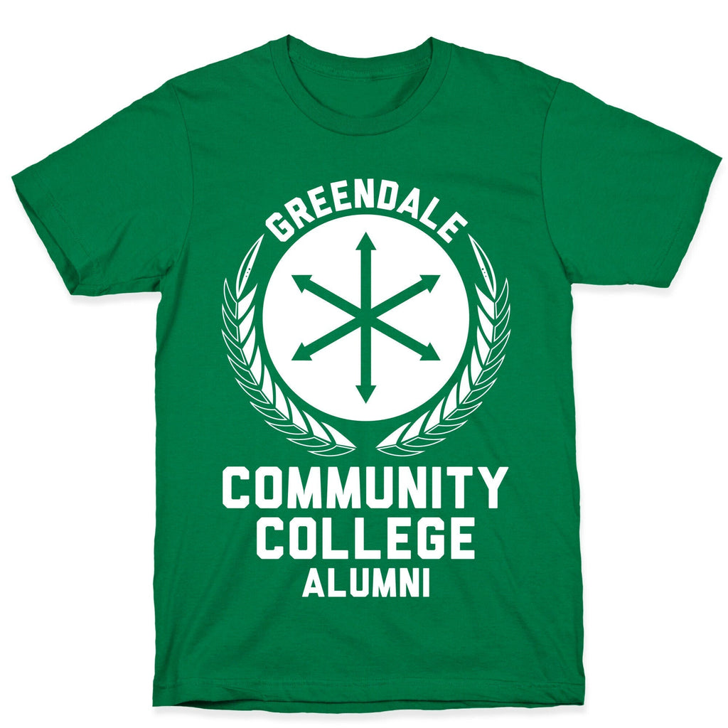 Greendale Community College Alumni T-Shirt Style002 Hoodie, Sweatshirt | PureTeeCo.com (Image 3)