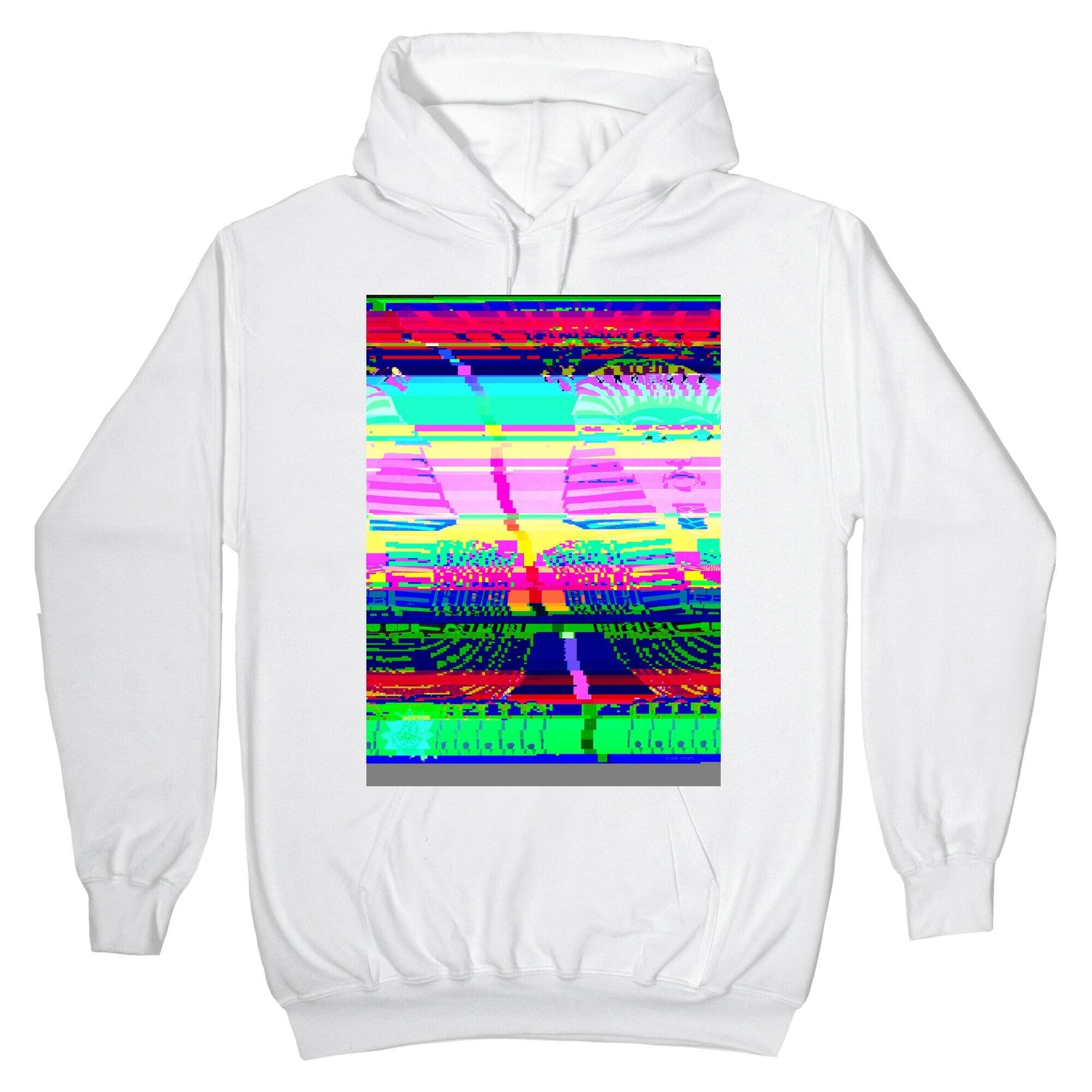 Glitch Art Hoodie T-Shirts, Sweatshirt | PureTeeCo.com