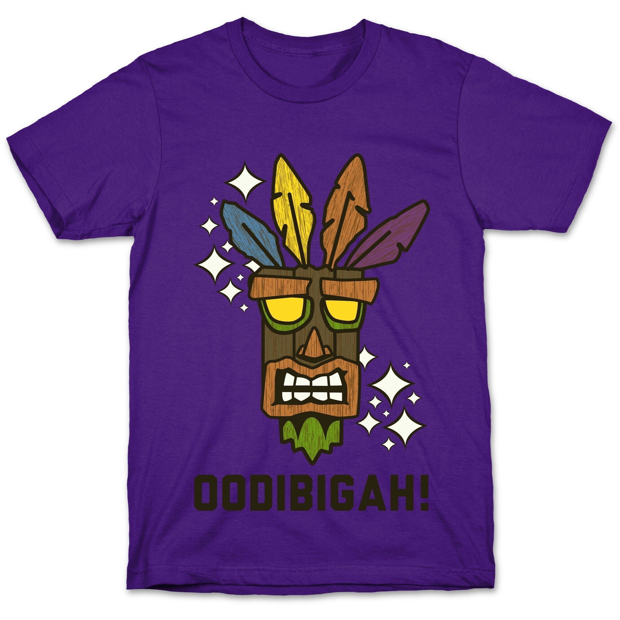Crash Aku-Aku Mask T-Shirt Hoodie, Sweatshirt | PureTeeCo.com (Image 5)