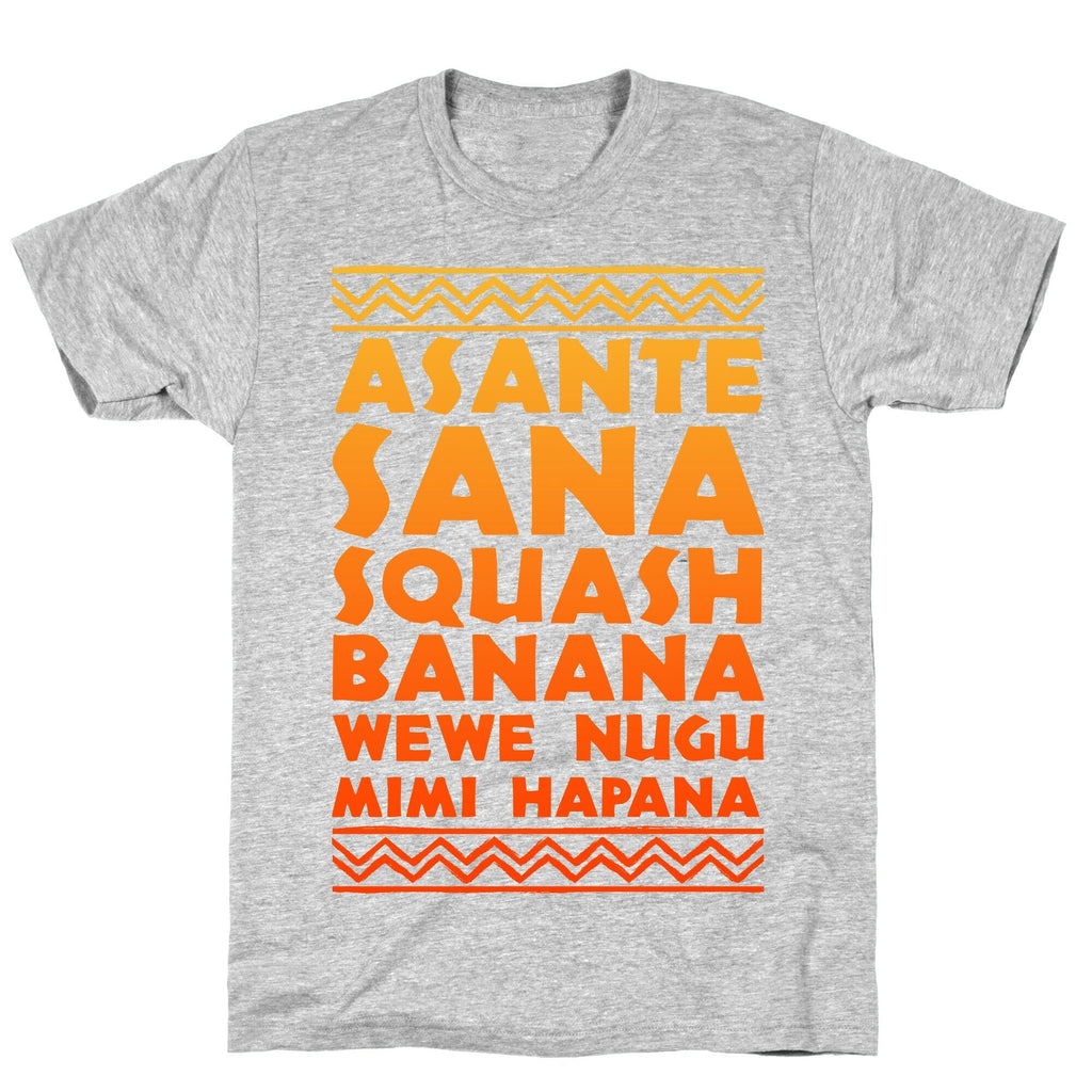 Asante Sana Squash Banana, Wewe Nugu Mimi Hapana T-Shirt Hoodie, Sweatshirt | PureTeeCo.com (Image 2)