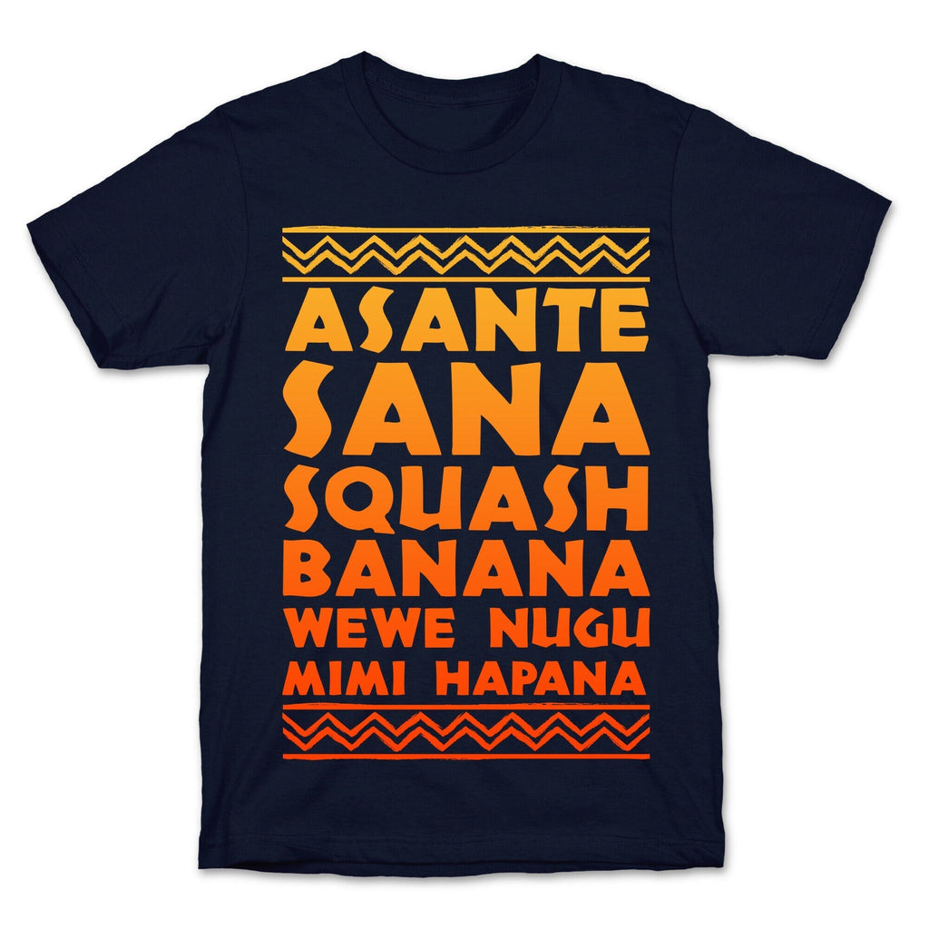 Asante Sana Squash Banana, Wewe Nugu Mimi Hapana T-Shirt Hoodie, Sweatshirt | PureTeeCo.com (Image 4)