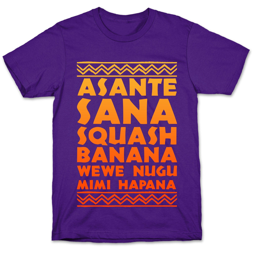 Asante Sana Squash Banana, Wewe Nugu Mimi Hapana T-Shirt Hoodie, Sweatshirt | PureTeeCo.com (Image 5)