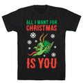 All I Want For Christmas Is You Krampus T-Shirt Hoodie, Sweatshirt | PureTeeCo.com (Image 1)