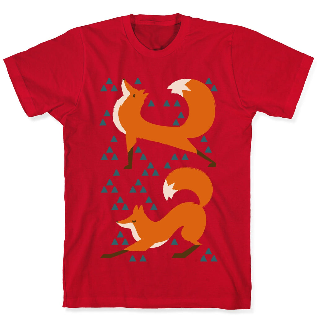 Fox Yoga T-Shirt Hoodie, Sweatshirt | PureTeeCo.com (Image 5)