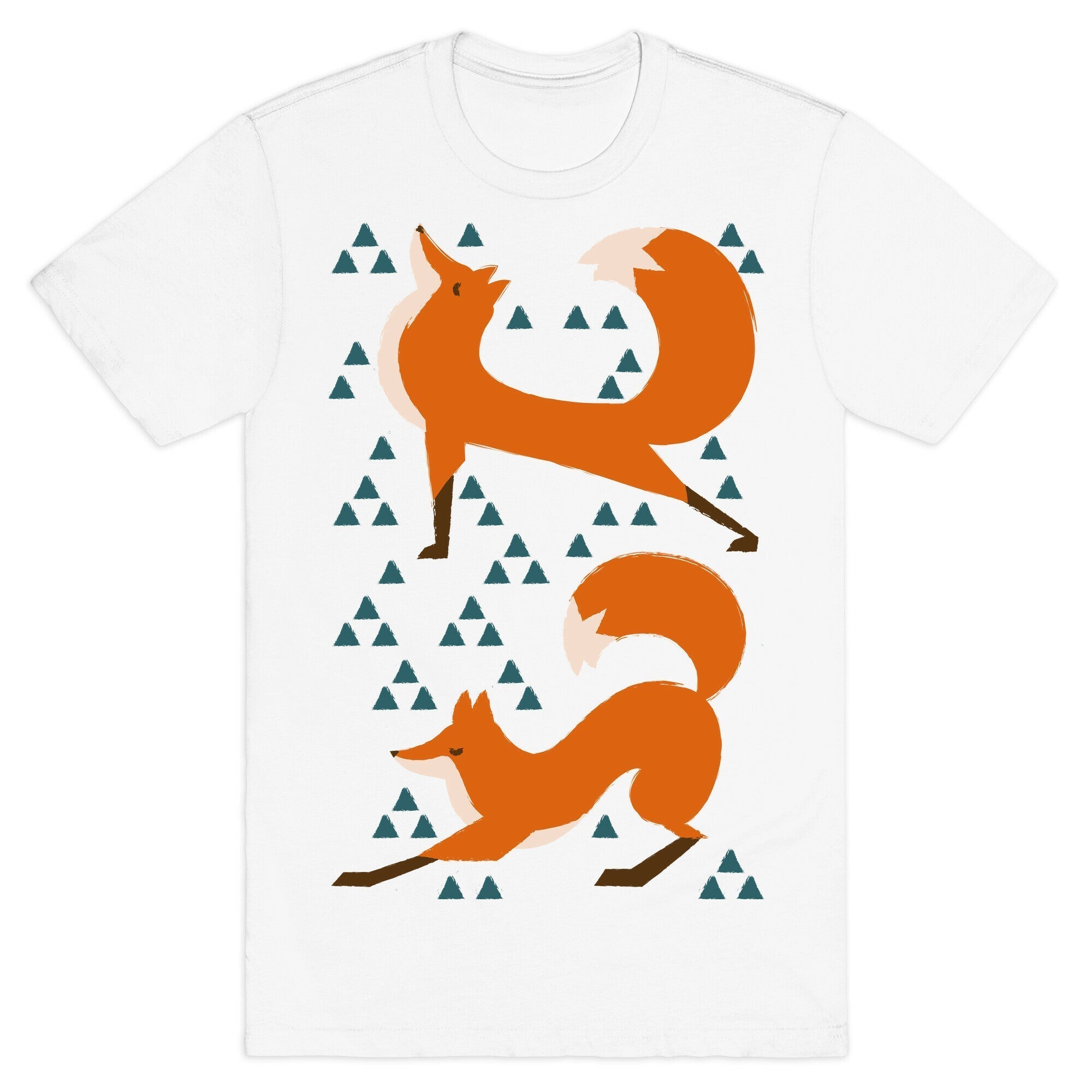 Fox Yoga T-Shirt Hoodie, Sweatshirt | PureTeeCo.com (Image 2)