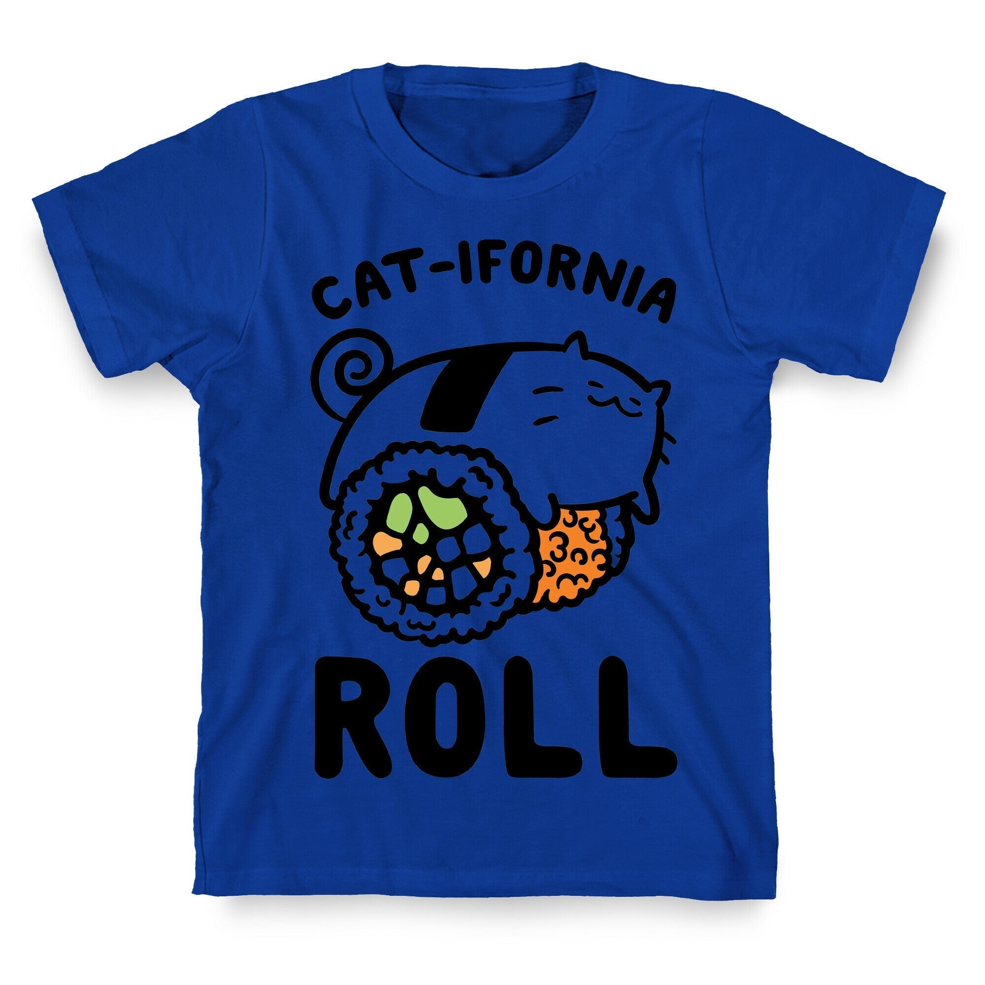 California Cat Roll T-Shirt Style001 Hoodie, Sweatshirt | PureTeeCo.com (Image 5)