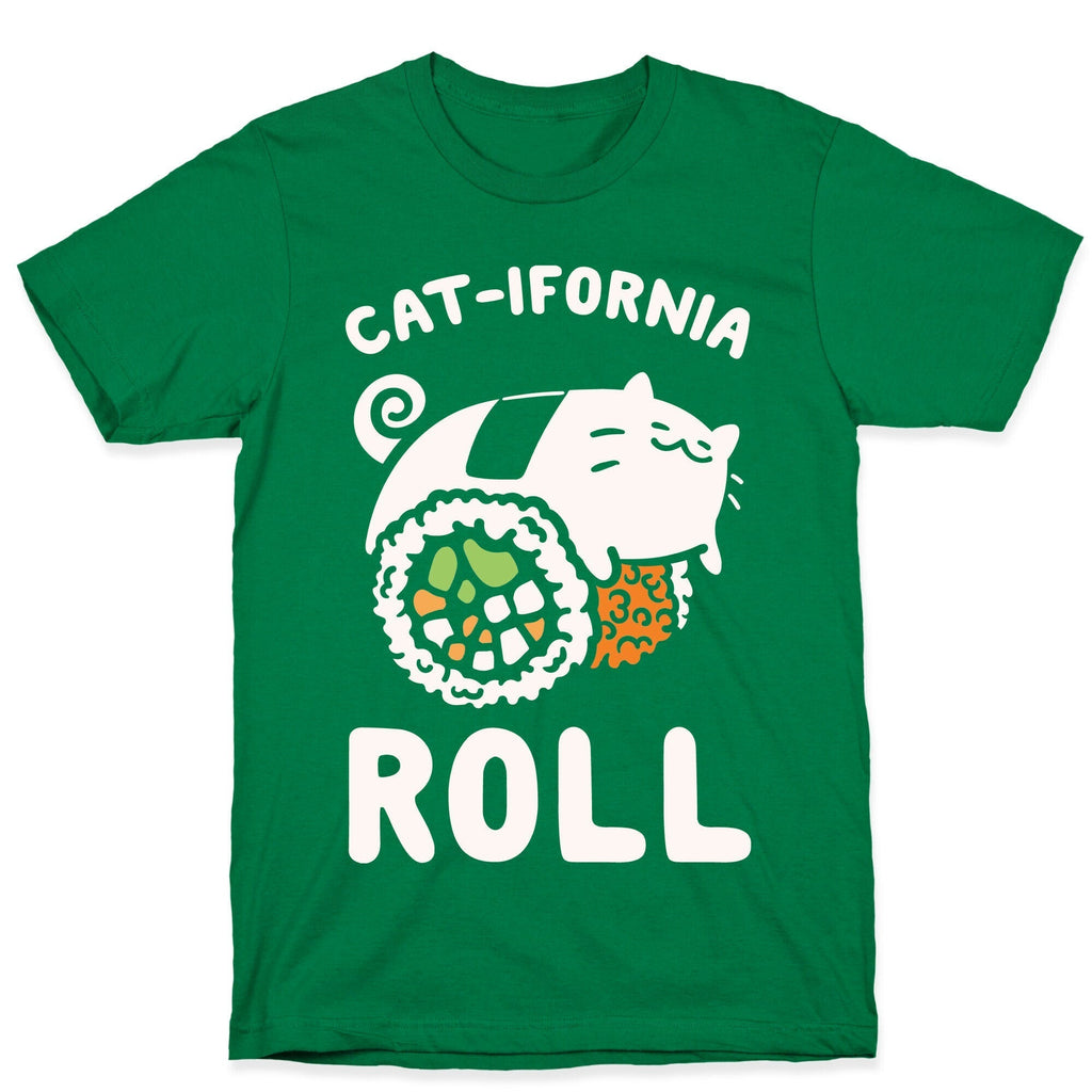 California Cat Roll T-Shirt Hoodie, Sweatshirt | PureTeeCo.com (Image 3)