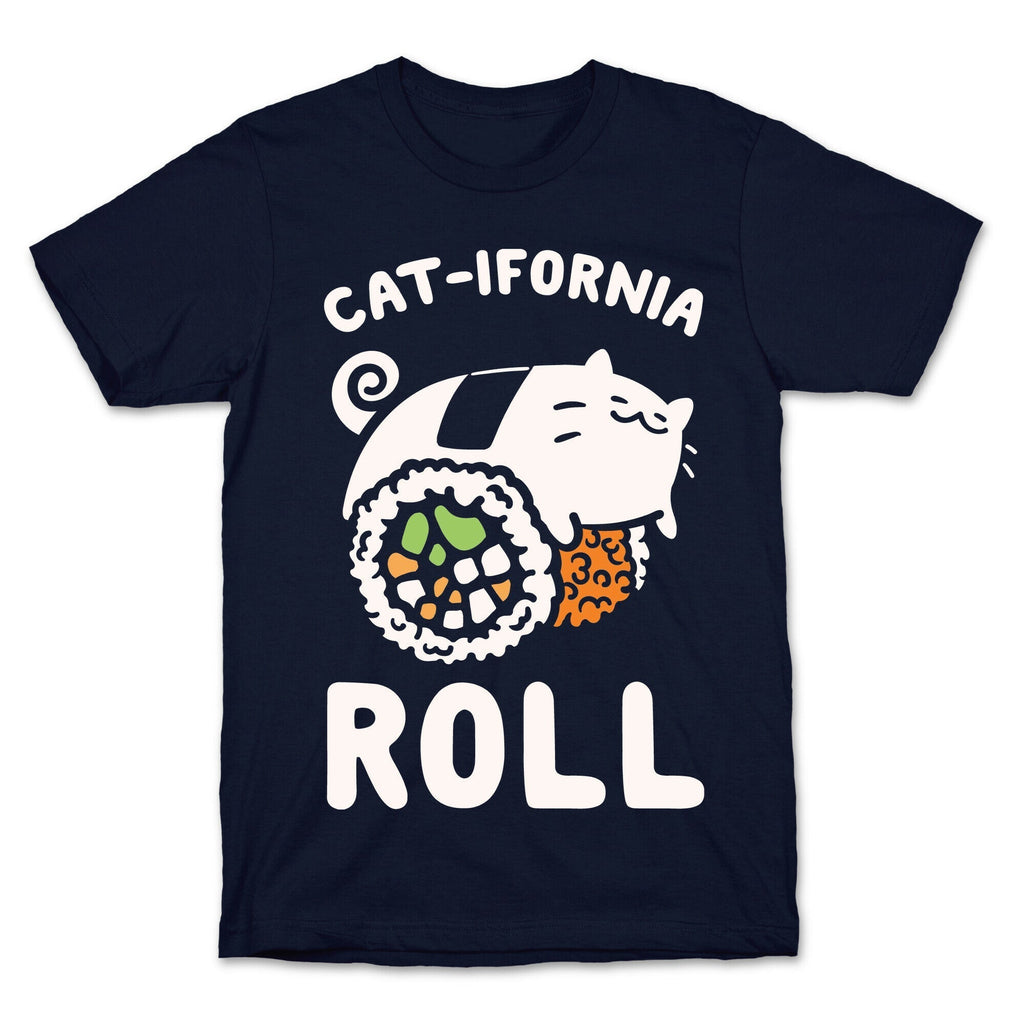 California Cat Roll T-Shirt Hoodie, Sweatshirt | PureTeeCo.com (Image 4)