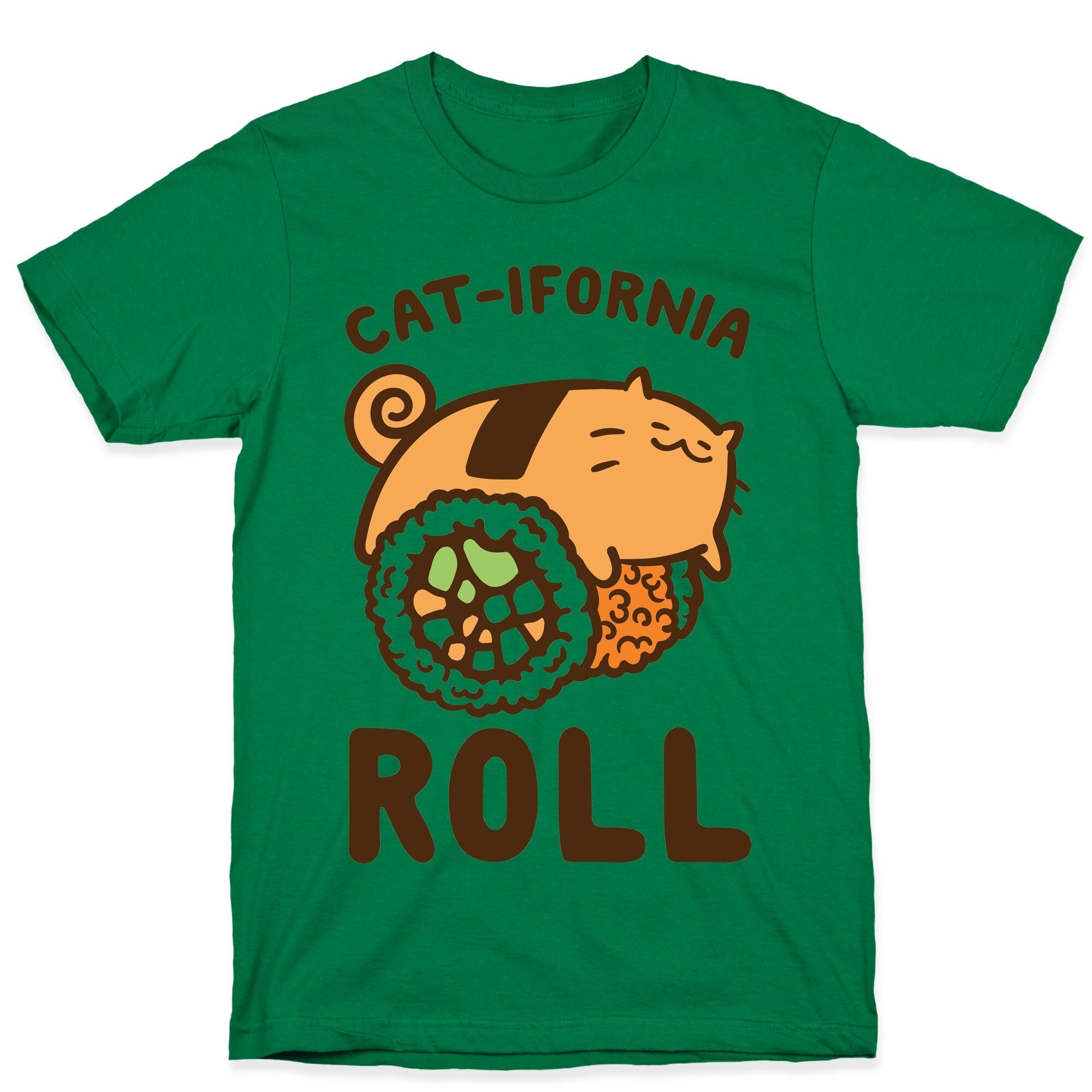 California Cat Roll T-Shirt Style002 Hoodie, Sweatshirt | PureTeeCo.com (Image 3)