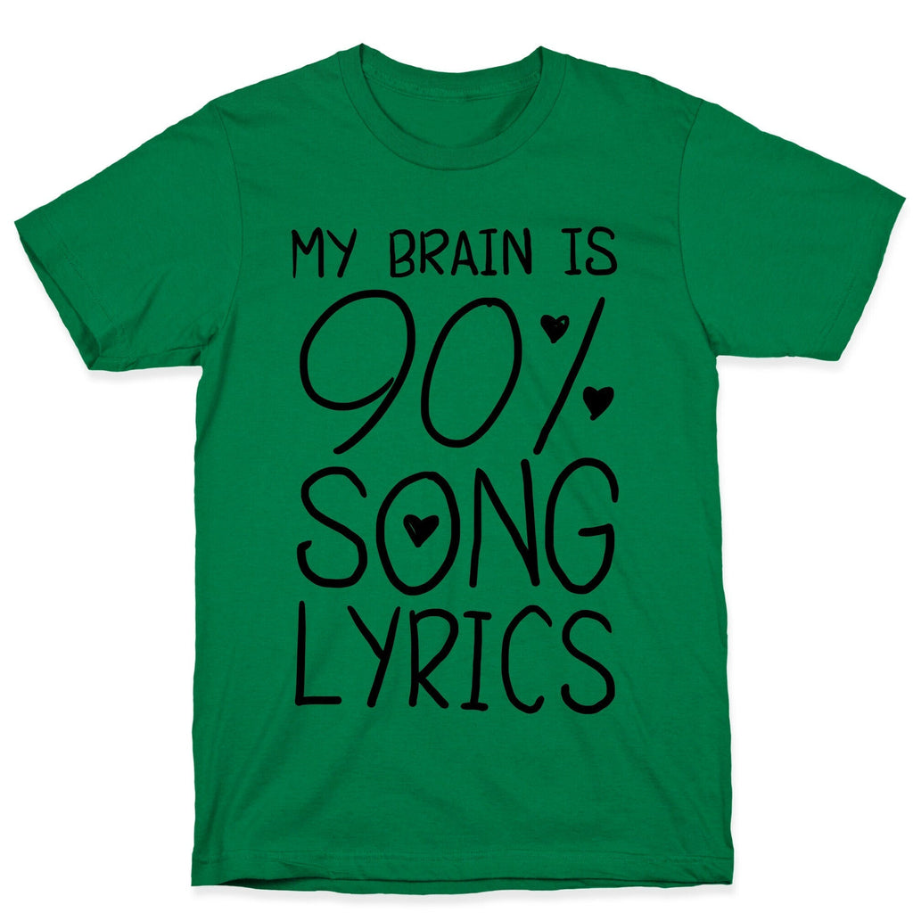 90% Song Lyrics T-Shirt Hoodie, Sweatshirt | PureTeeCo.com (Image 4)