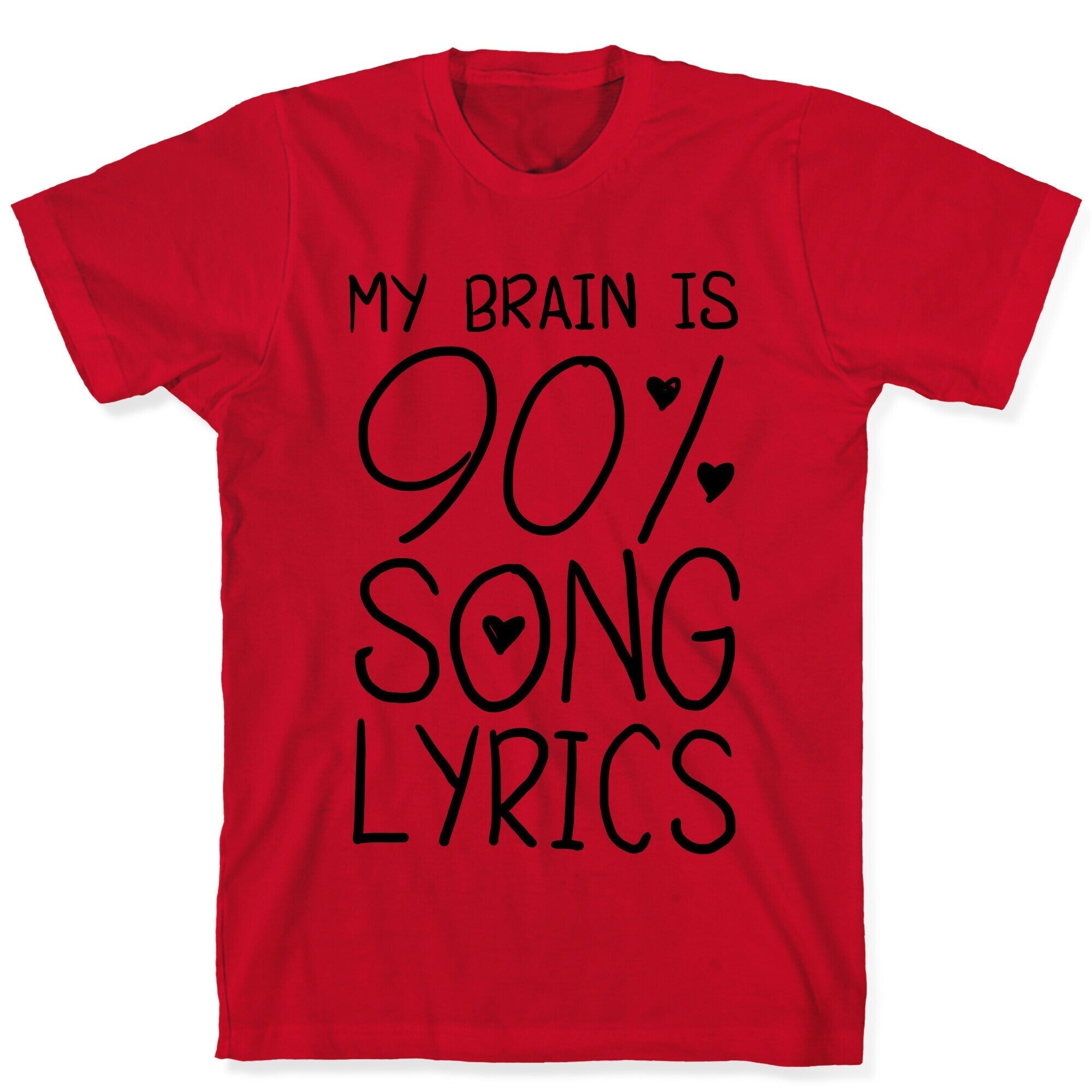 90% Song Lyrics T-Shirt Hoodie, Sweatshirt | PureTeeCo.com (Image 5)