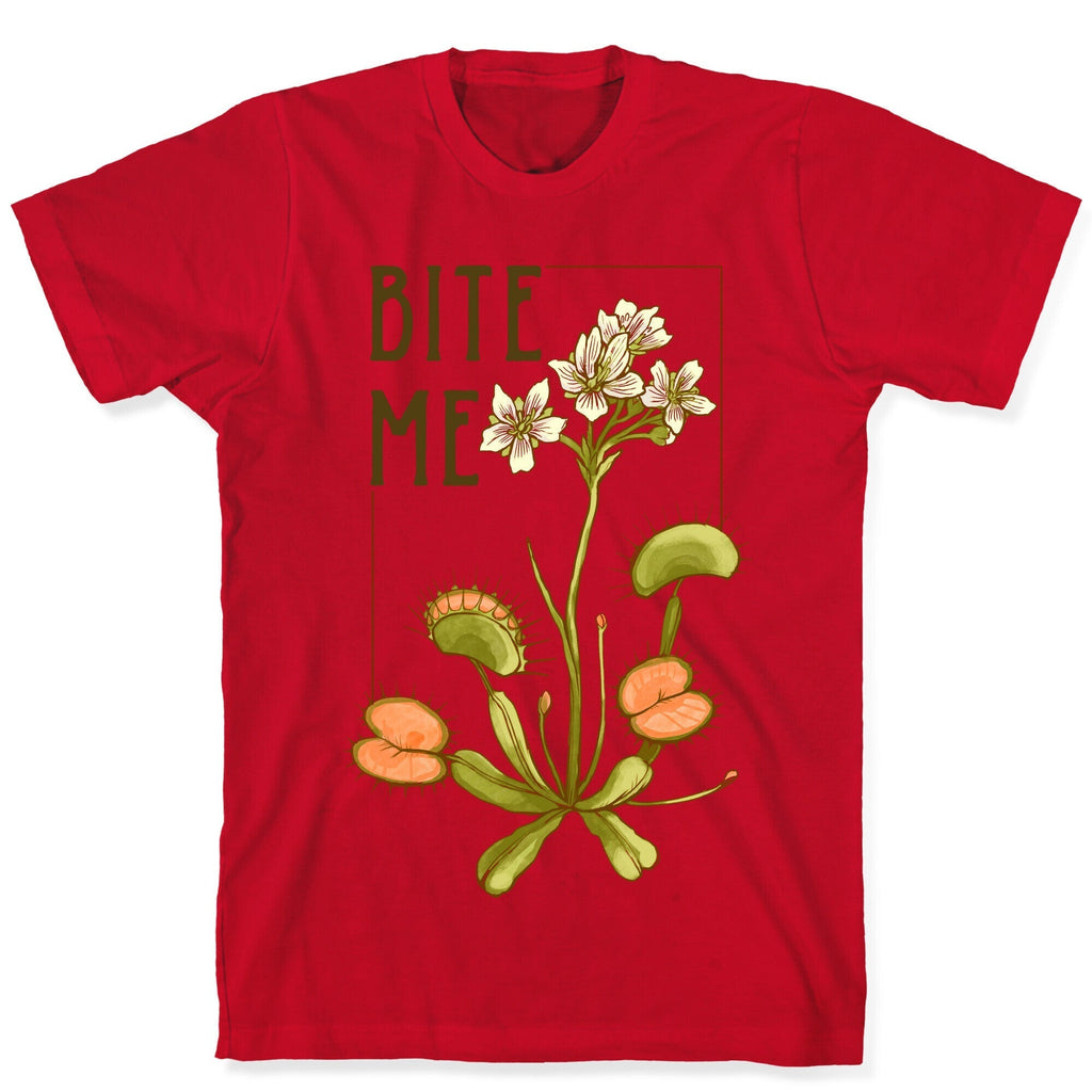 Bite Me Venus Flytrap T-Shirt Hoodie, Sweatshirt | PureTeeCo.com (Image 5)