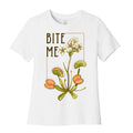 Bite Me Venus Flytrap Women's Cotton Tee Hoodie, Sweatshirt | PureTeeCo.com (Image 1)