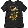 Bite Me Venus Flytrap Women's Triblend Tee Hoodie, Sweatshirt | PureTeeCo.com (Image 1)