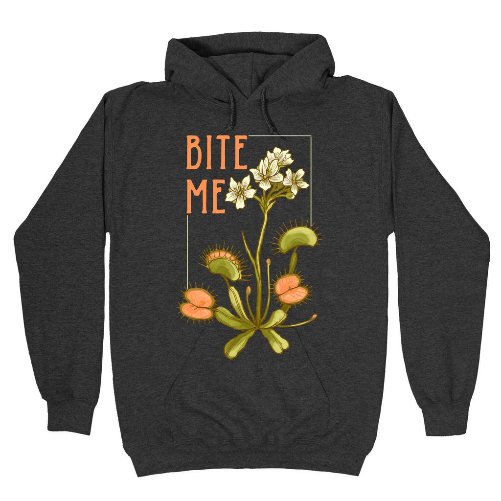 Bite Me Venus Flytrap Hoodie T-Shirts, Sweatshirt | PureTeeCo.com (Image 3)