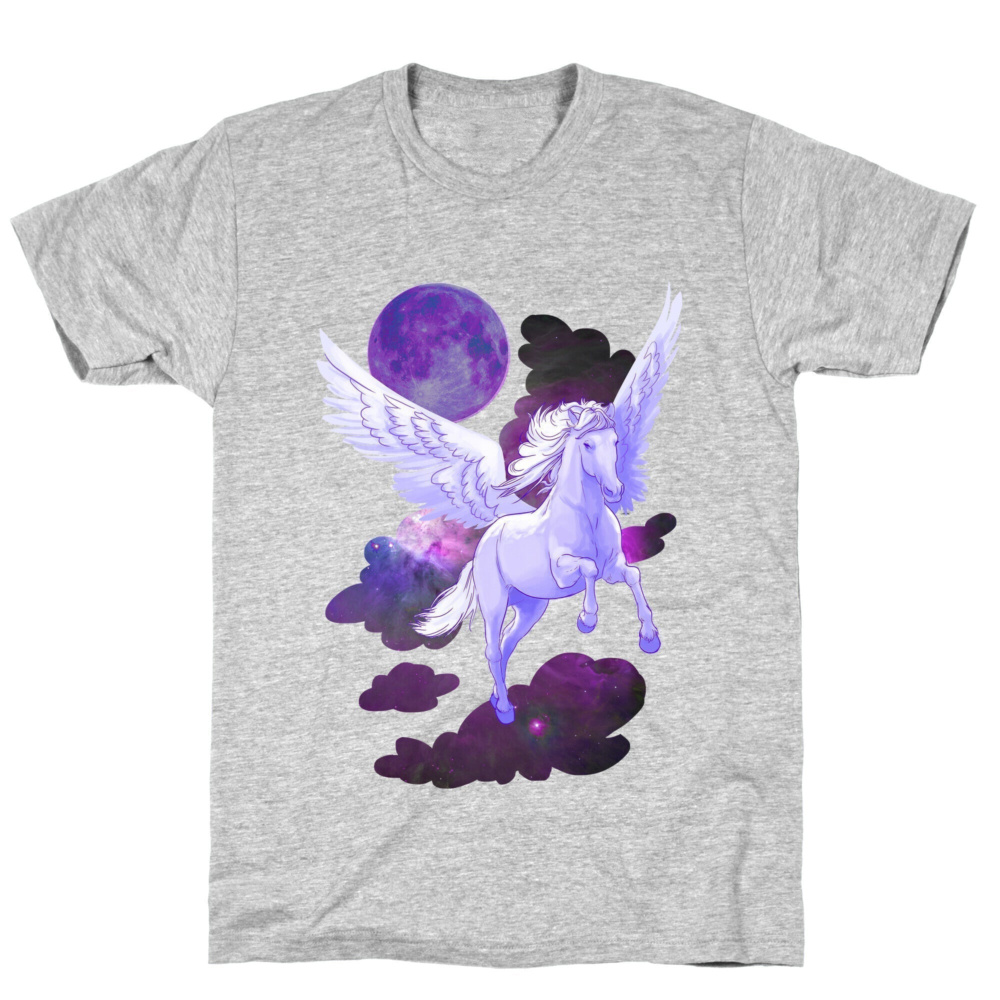 Cosmic Pegasus T-Shirt Hoodie, Sweatshirt | PureTeeCo.com (Image 2)