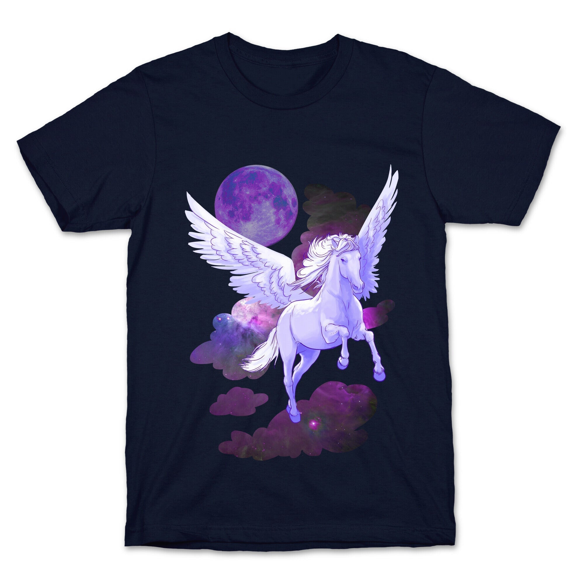 Cosmic Pegasus T-Shirt Hoodie, Sweatshirt | PureTeeCo.com (Image 4)