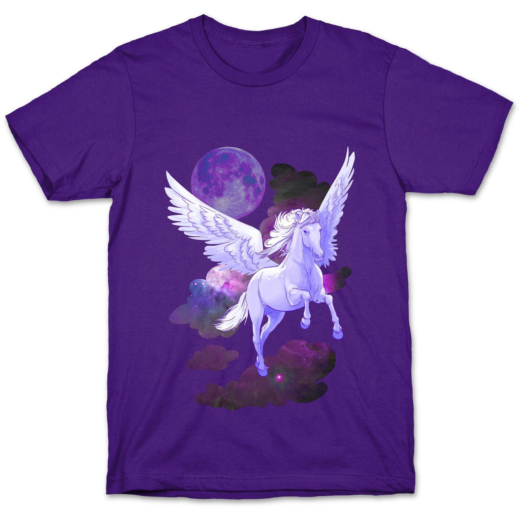 Cosmic Pegasus T-Shirt Hoodie, Sweatshirt | PureTeeCo.com (Image 5)