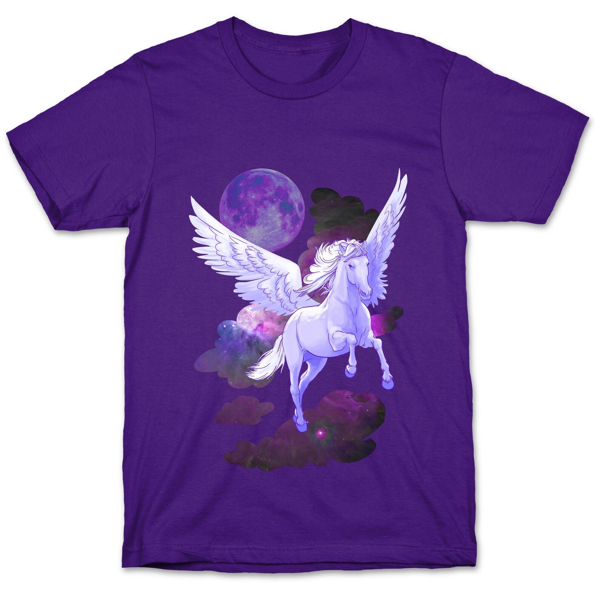 Cosmic Pegasus T-Shirt Hoodie, Sweatshirt | PureTeeCo.com (Image 5)