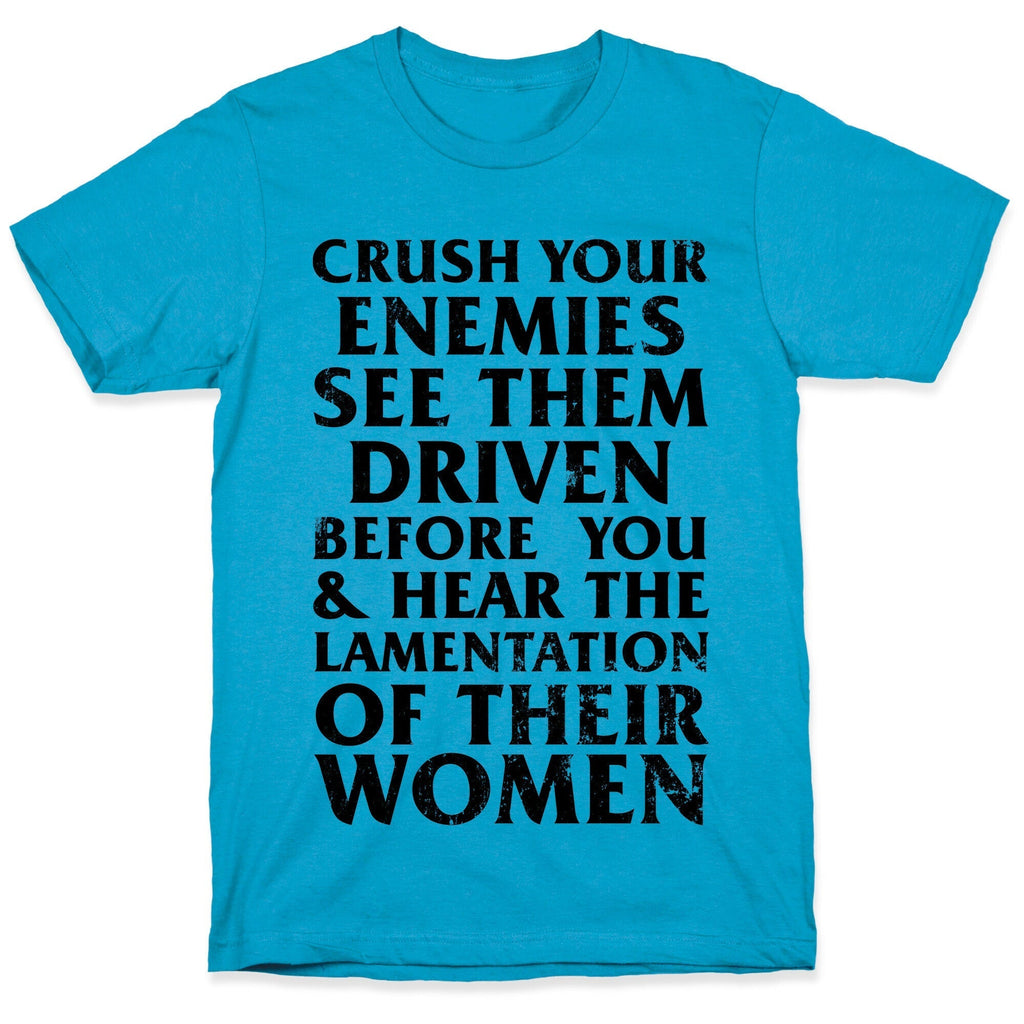 Conan, What Is Best In Life? Unisex Triblend Tee Hoodie, Sweatshirt | PureTeeCo.com (Image 5)