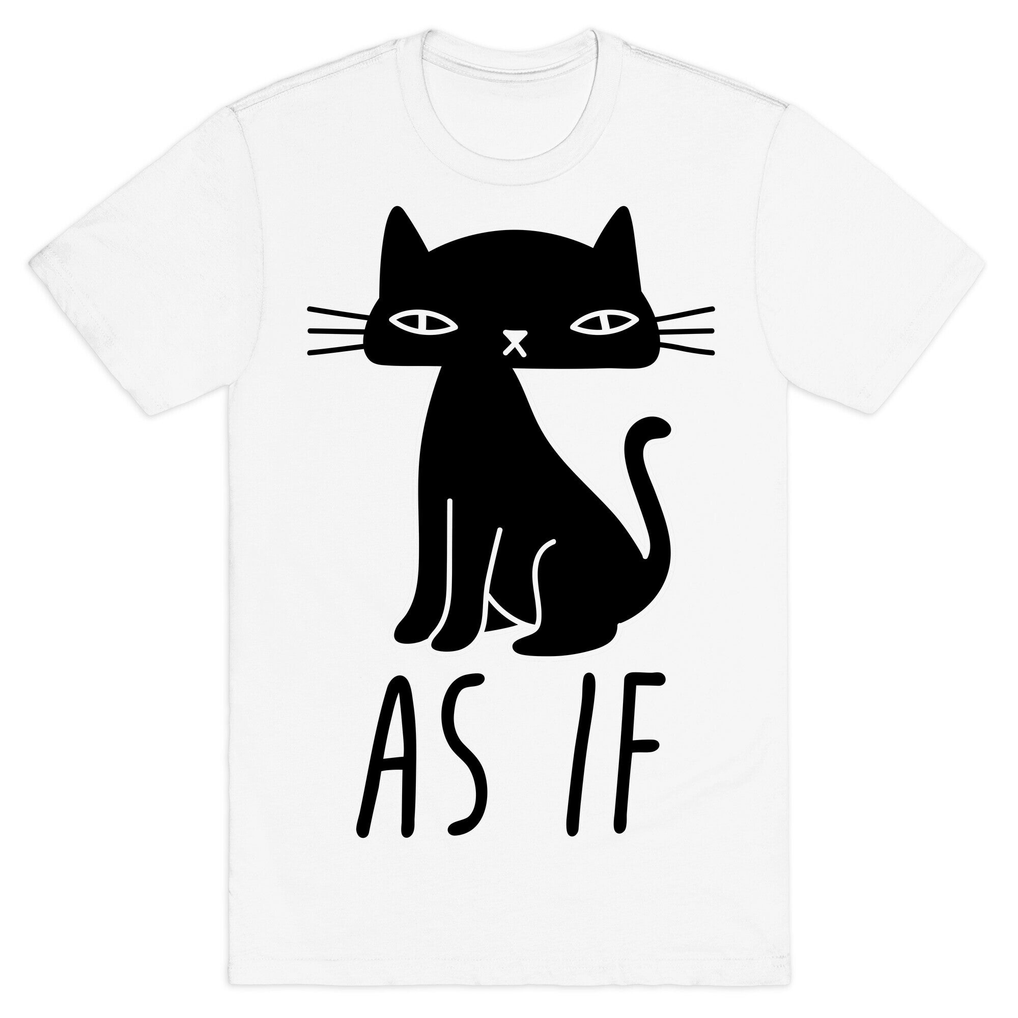 As If Cat T-Shirt Hoodie, Sweatshirt | PureTeeCo.com (Image 2)