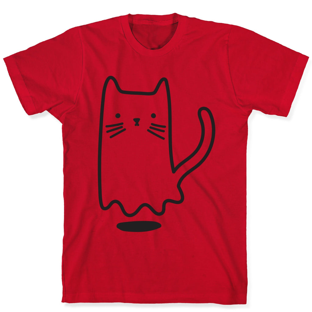 Ghost Cat T-Shirt Hoodie, Sweatshirt | PureTeeCo.com (Image 5)