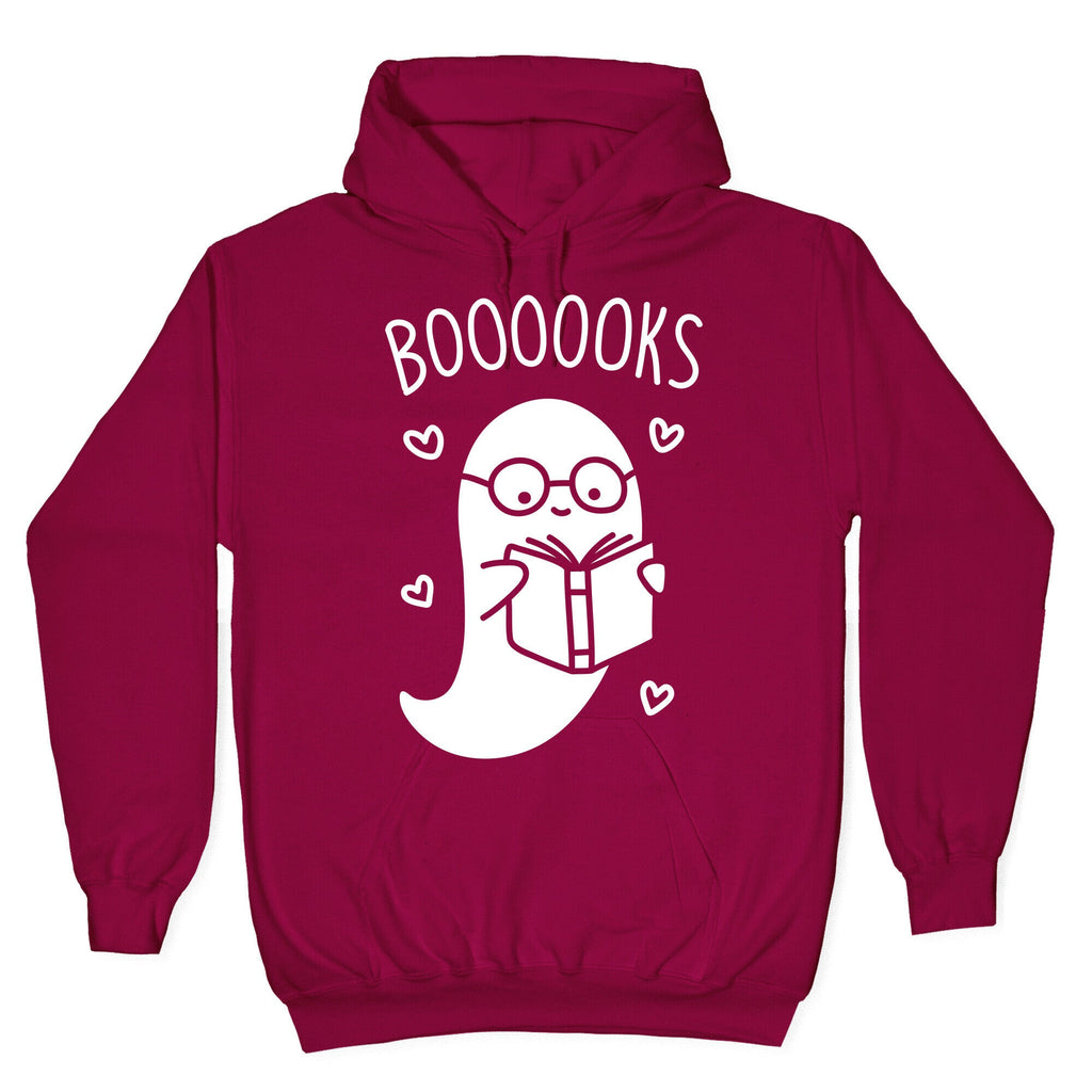 Boooooks (White) Hoodie T-Shirts, Sweatshirt | PureTeeCo.com (Image 5)
