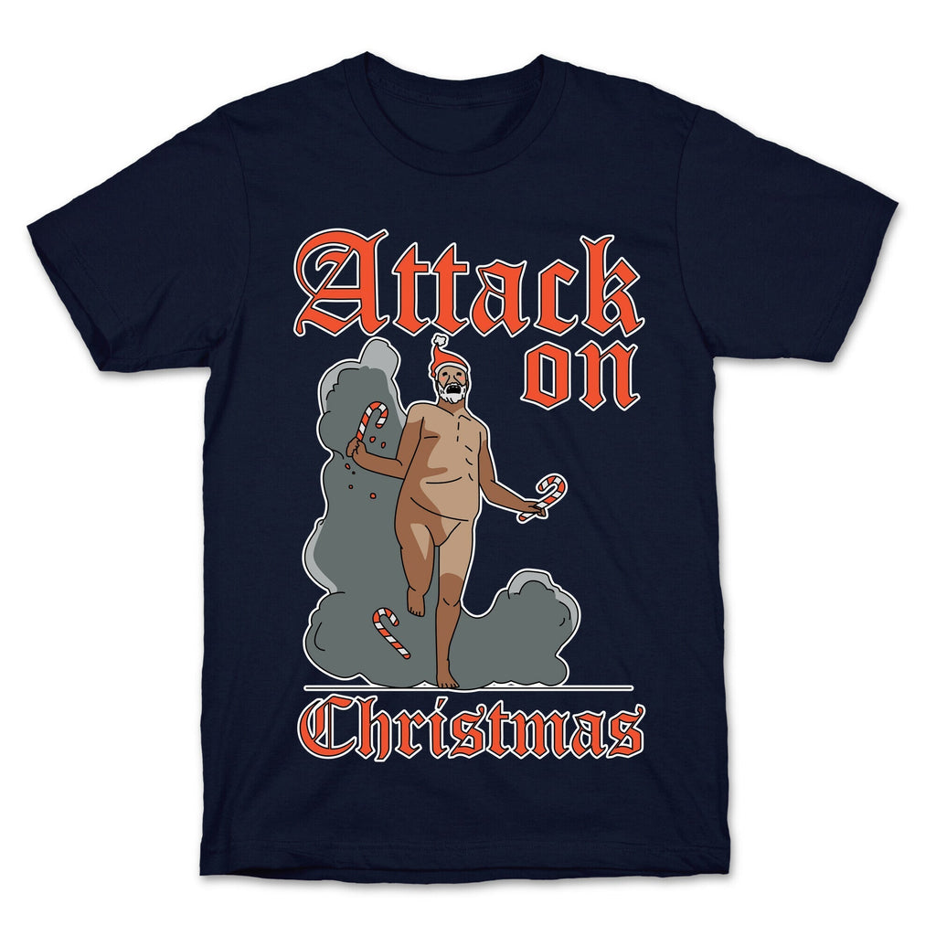 Attack On Christmas T-Shirt Hoodie, Sweatshirt | PureTeeCo.com (Image 4)