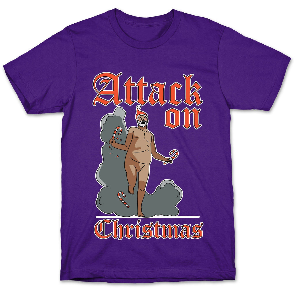 Attack On Christmas T-Shirt Hoodie, Sweatshirt | PureTeeCo.com (Image 5)